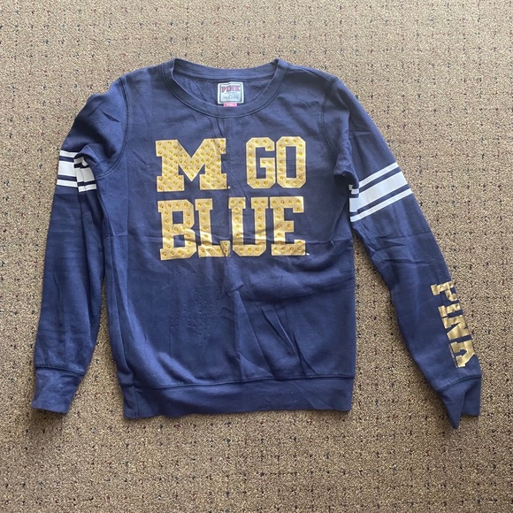 NWOT PINK 'U of M' Sweats Set - size sm & med - Picture 11 of 13